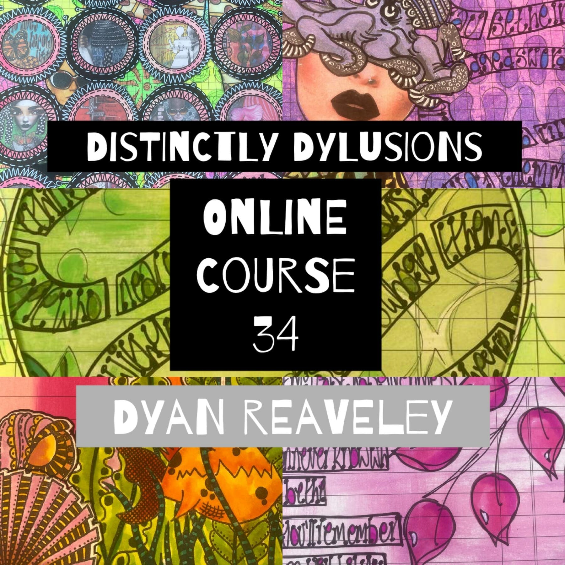 Distinctly Dylusions 34 - Ledger Journal - Part 2 with Dyan Reaveley - Dyan  Reaveley & Moore
